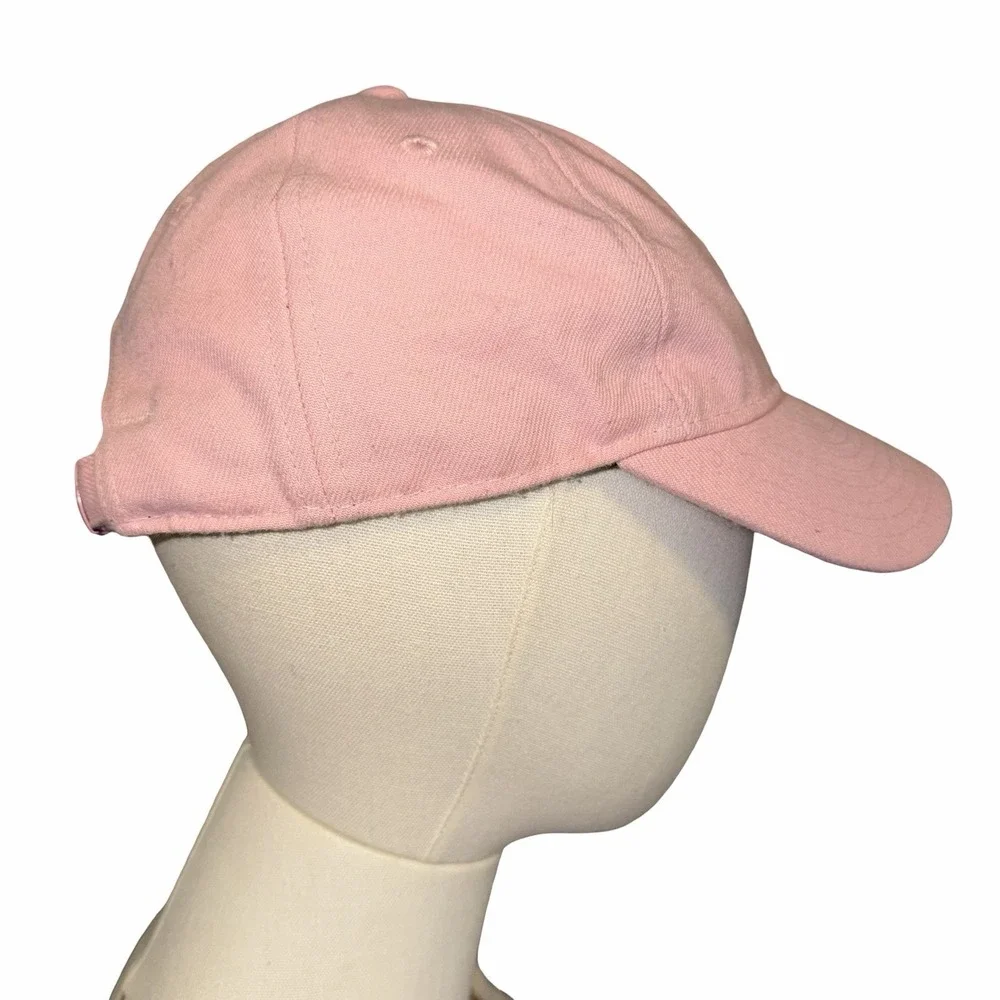 pink Nike‎ Air Jordan Kids Essentials adjustable baseball hat. Jumpman Logo